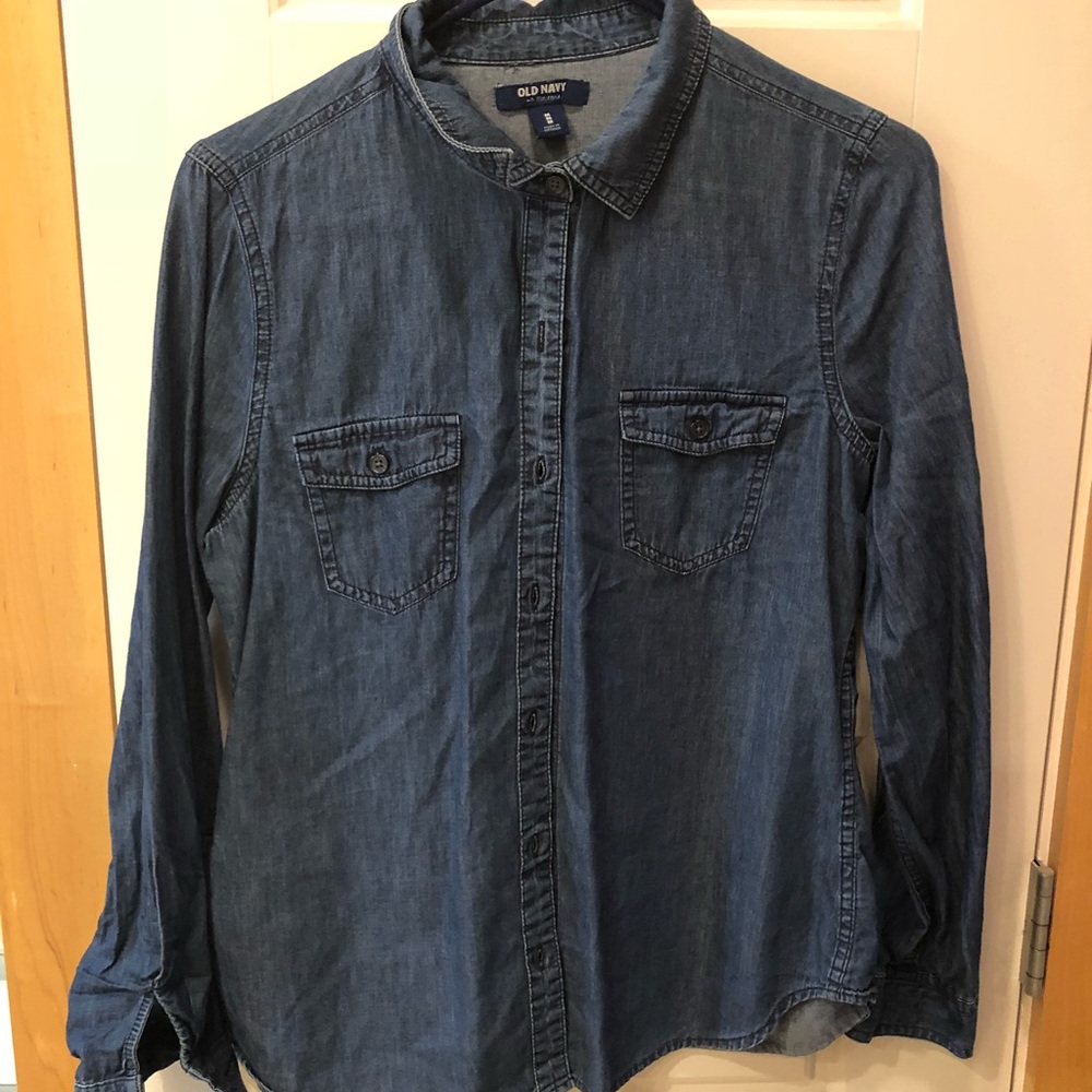 Old Navy Denim Button Down